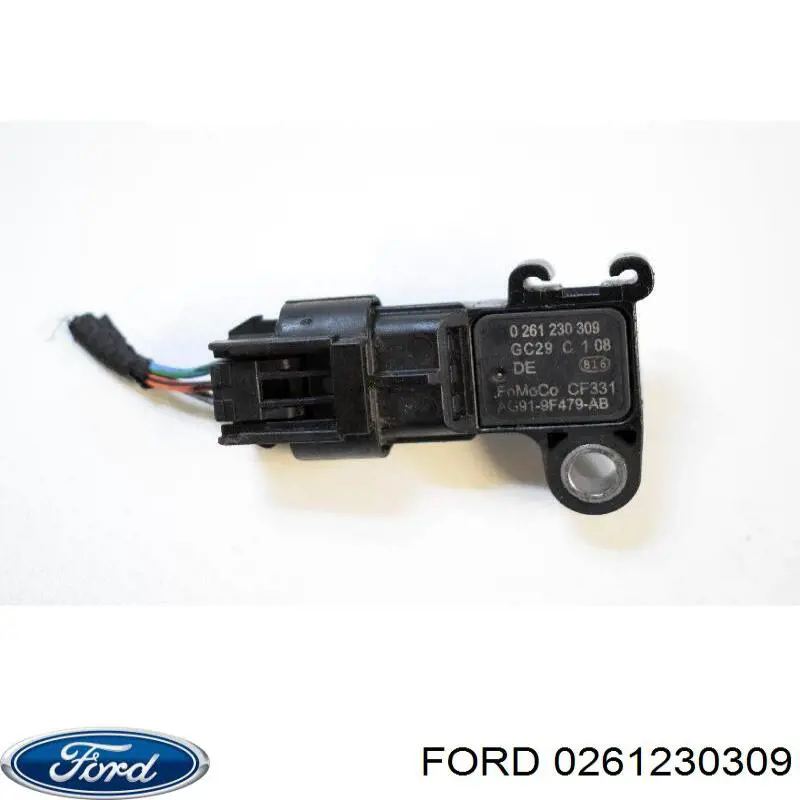 0261230309 Ford Czujnik ciśnienia w kolektorze ssącym, MAP