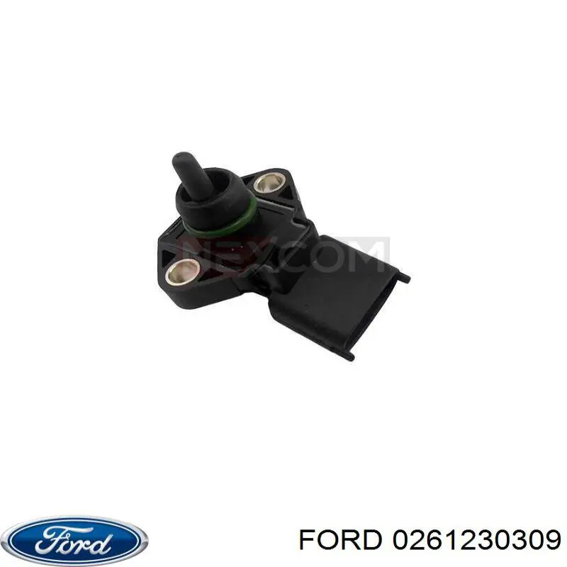 Do koszyka 0261230309 Ford Czujnik ciśnienia w kolektorze ssącym, MAP