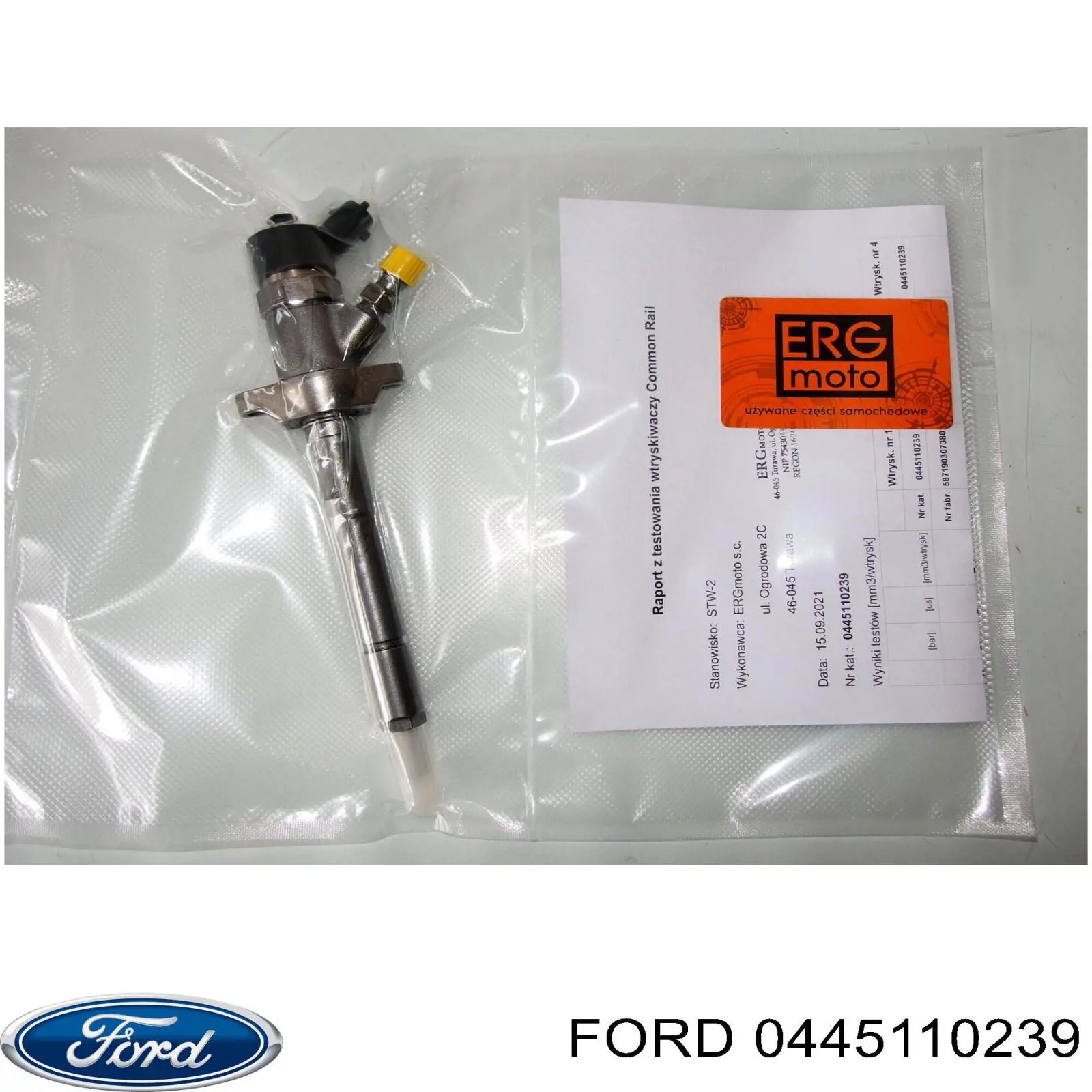 0445110239 Ford Wtryskiwacz paliwa