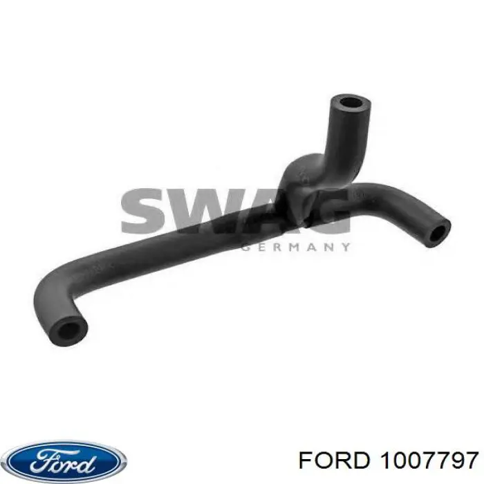 Króciec wentylacji kadłuba (separatora oleju) Ford 1007797 cena, od 9,80 USD