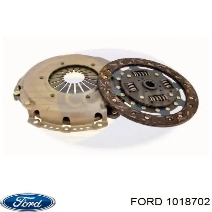 Do koszyka 1018702 Ford Zestaw sprzęgła (3 części)