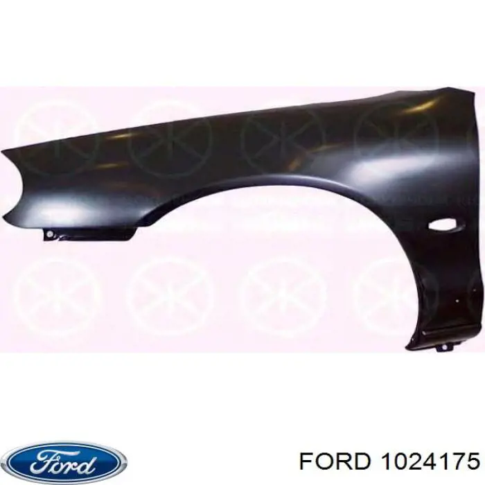 Błotnik przedni prawy Ford 1024175 cena, od 89,37 USD