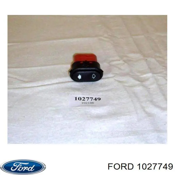Do koszyka 1027749 Ford Włącznik przyciskowy podnośnika szyby przedni prawy