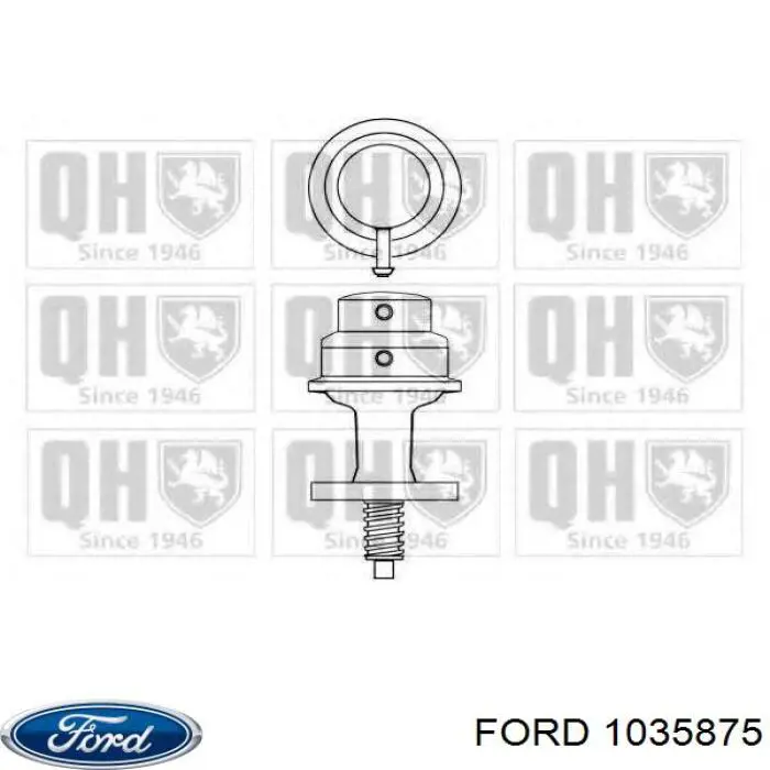 Do koszyka 1035875 Ford Pompa paliwa mechaniczna
