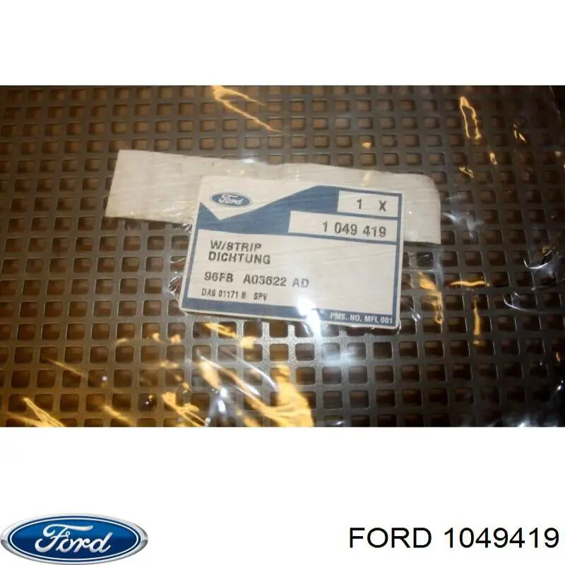 Uszczelka szyby przedniej Ford 1049419 cena, od 36,19 USD