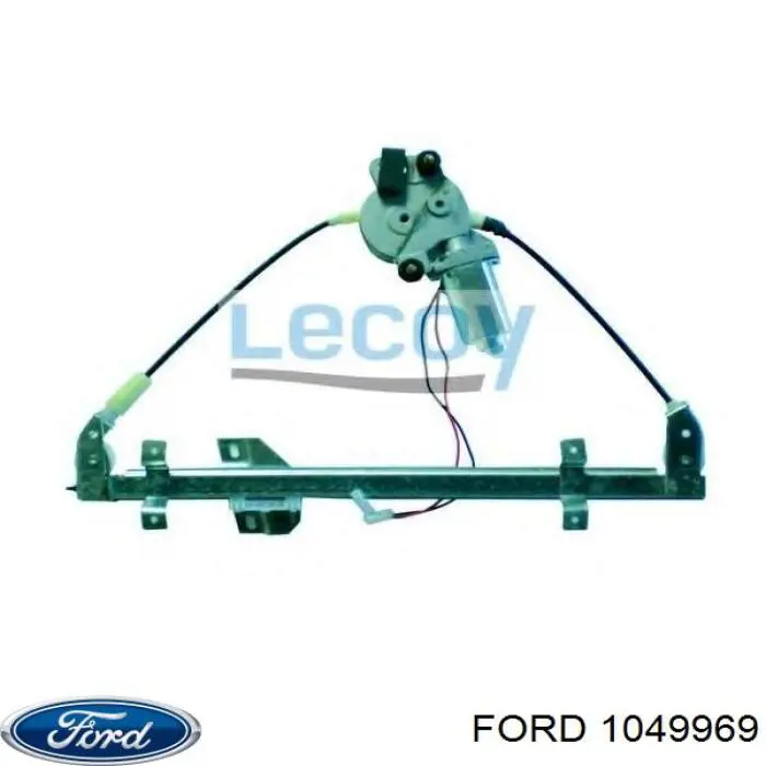 1049969 Ford Mechanizm podnoszenia szyby drzwi przednich lewych