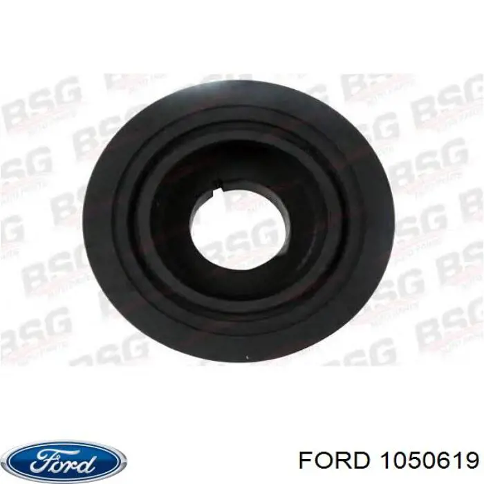 1418918 Ford Koło pasowe wału korbowego