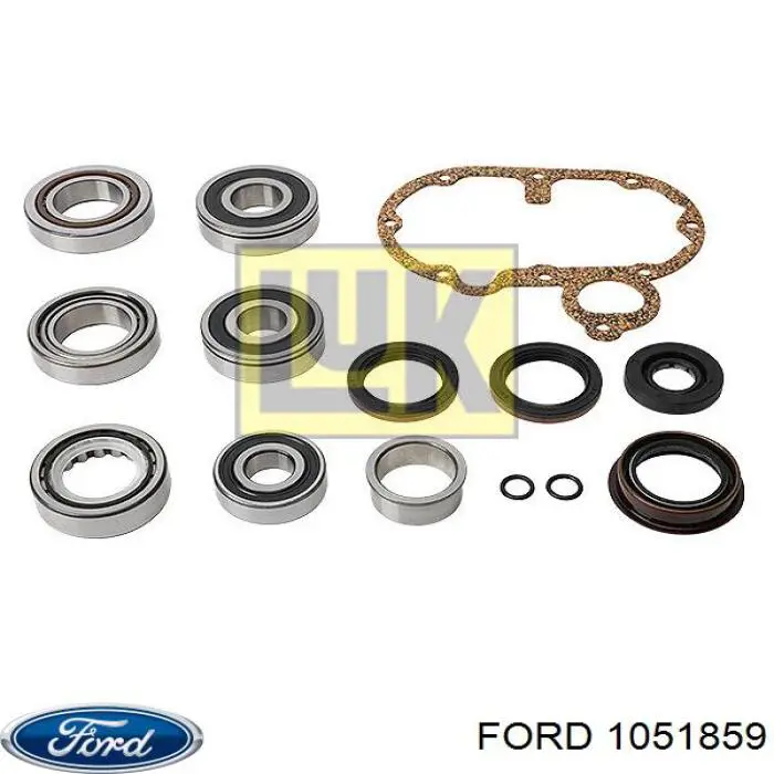 1051859 Ford Łożysko wału głównego skrzyni biegów