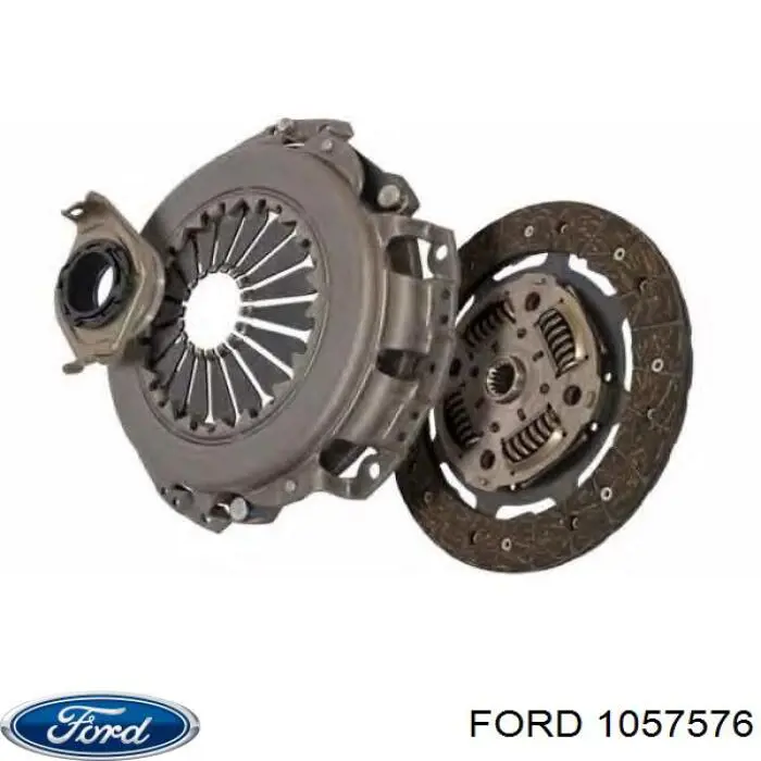 1057576 Ford Zestaw sprzęgła (3 części)