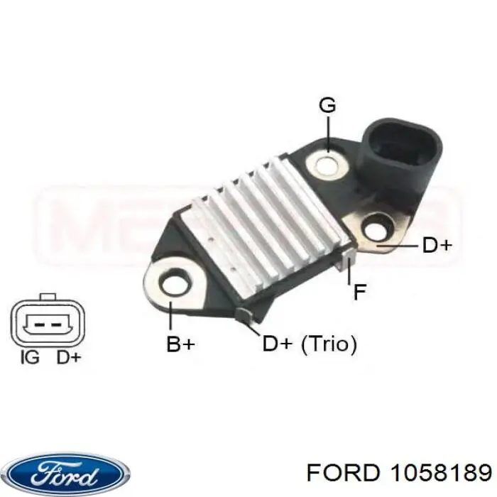  Reflektor prawy Ford Orion 2