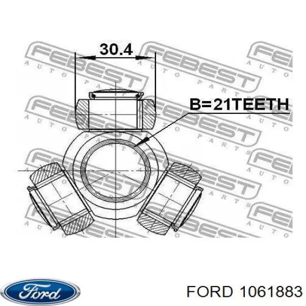 Przegub homokinetyczny wewnętrzny trójramienny Ford 1061883 cena, od 10,68 USD