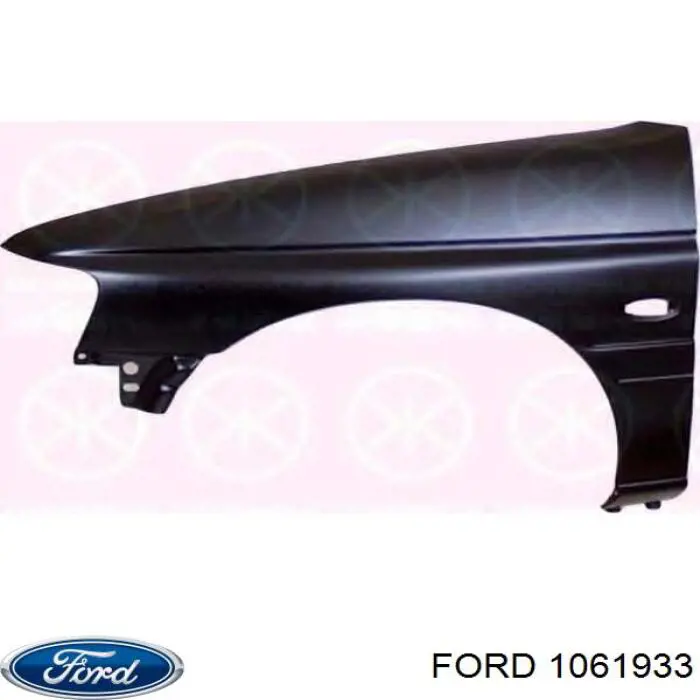 Do koszyka 1061933 Ford Błotnik przedni prawy