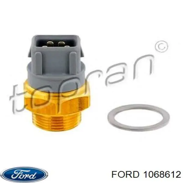 Do koszyka 1068612 Ford Czujnik temperatury płynu chłodzącego (włączenia wentylatora chłodnicy)