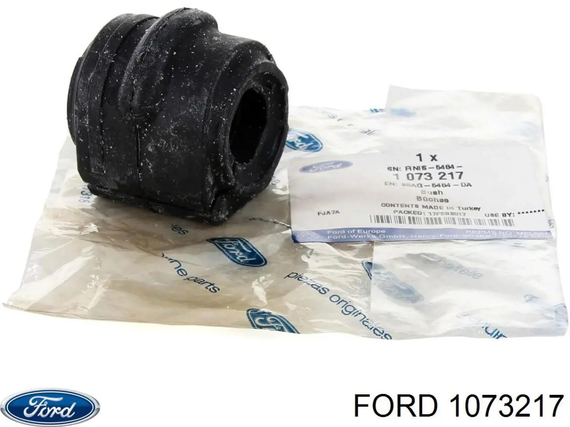 Do koszyka 1073217 Ford Tuleja stabilizatora przedniego