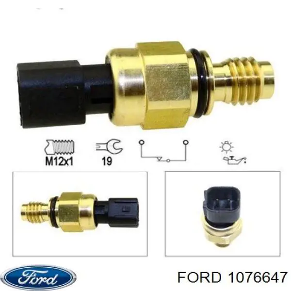 Do koszyka 1076647 Ford Czujnik pompy wspomagania