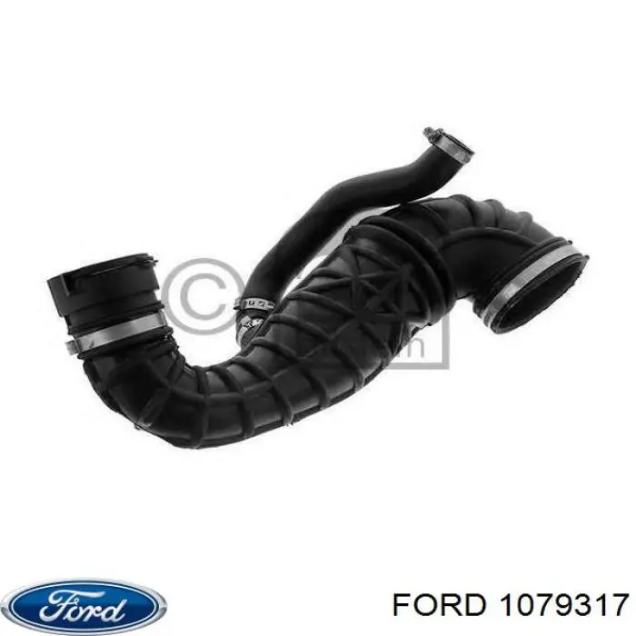 Do koszyka 1079317 Ford Króciec powietrza, przepływomierz