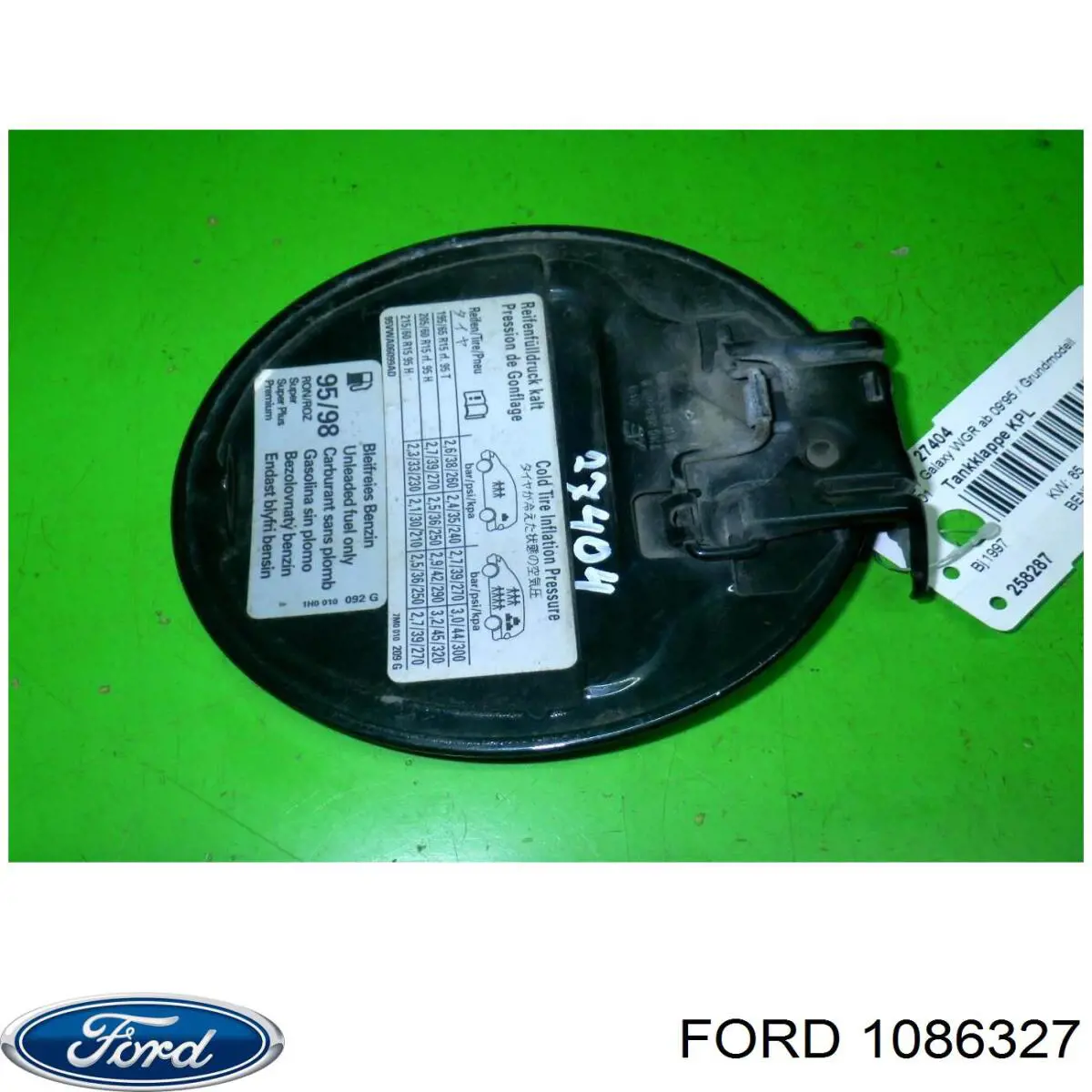 Klapka wlewu paliwa Ford Galaxy I VY minivan (WGR) (2000 - 2006) cena, od 46,03 USD