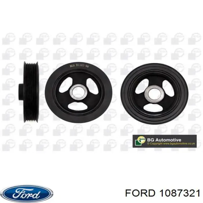 1087321 Ford Koło pasowe wału korbowego