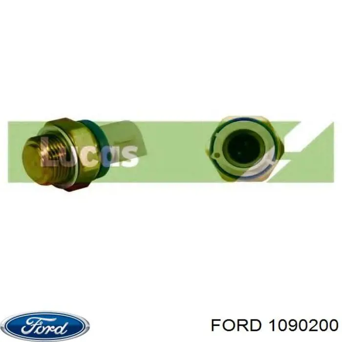 Do koszyka 1090200 Ford Czujnik temperatury płynu chłodzącego (włączenia wentylatora chłodnicy)