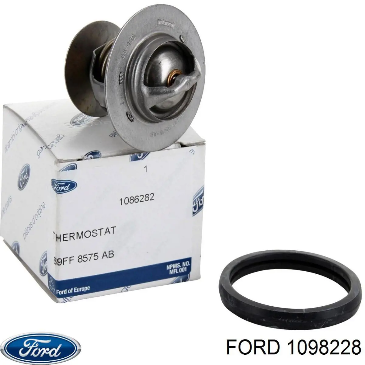 1098228 Ford Uszczelka termostatu