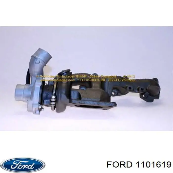 Turbina do Ford Fiesta COURIER J5S, J3S