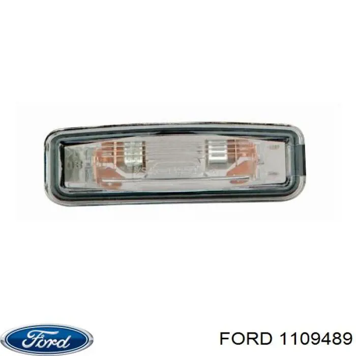 Do koszyka 1109489 Ford Lampa oświetlenia tylnej tablicy rejestracyjnej