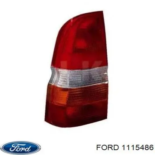 Lampa zespolona tylna lewa Ford Escort 5 (GAL, AVL)