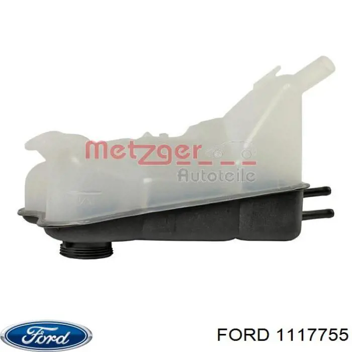 Do koszyka 1117755 Ford Zbiorniczek wyrównawczy układu chłodzenia