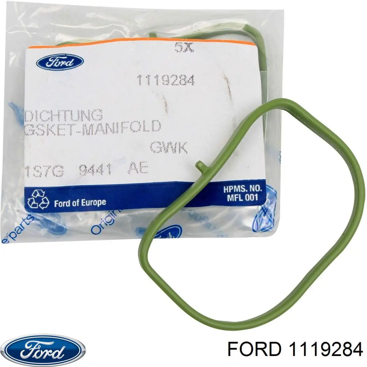 Do koszyka 1119284 Ford Uszczelka kolektora ssącego