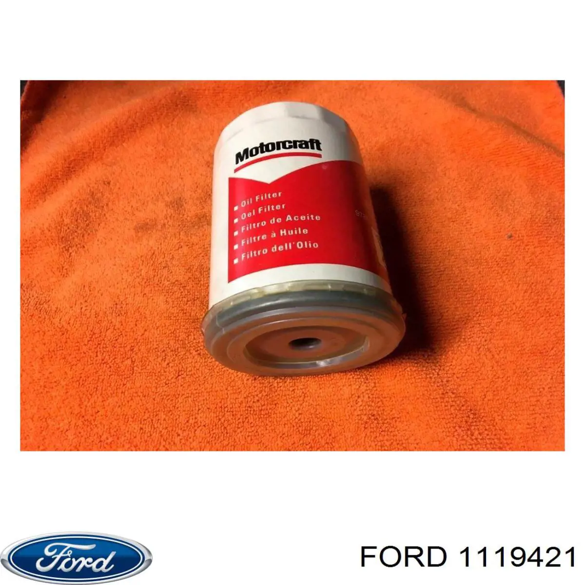 Do koszyka 1119421 Ford Filtr oleju