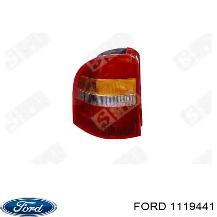 Lampa zespolona tylna lewa Ford Mondeo II sedana (BFP) (1996 - 2000) cena, od 170,26 USD
