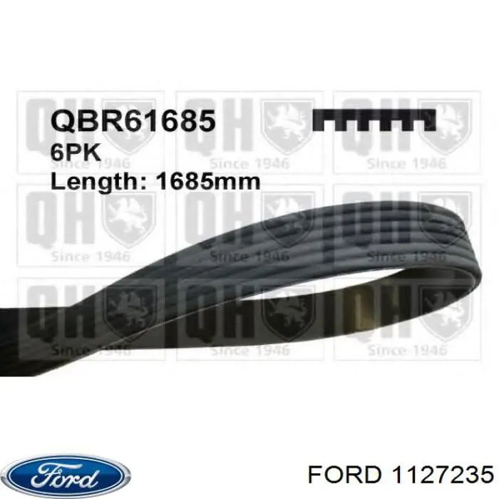 1127235 Ford Pas napędowy mechanizmów