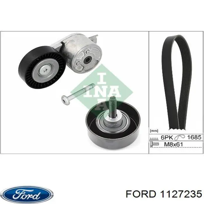 Do koszyka 1127235 Ford Pas napędowy mechanizmów