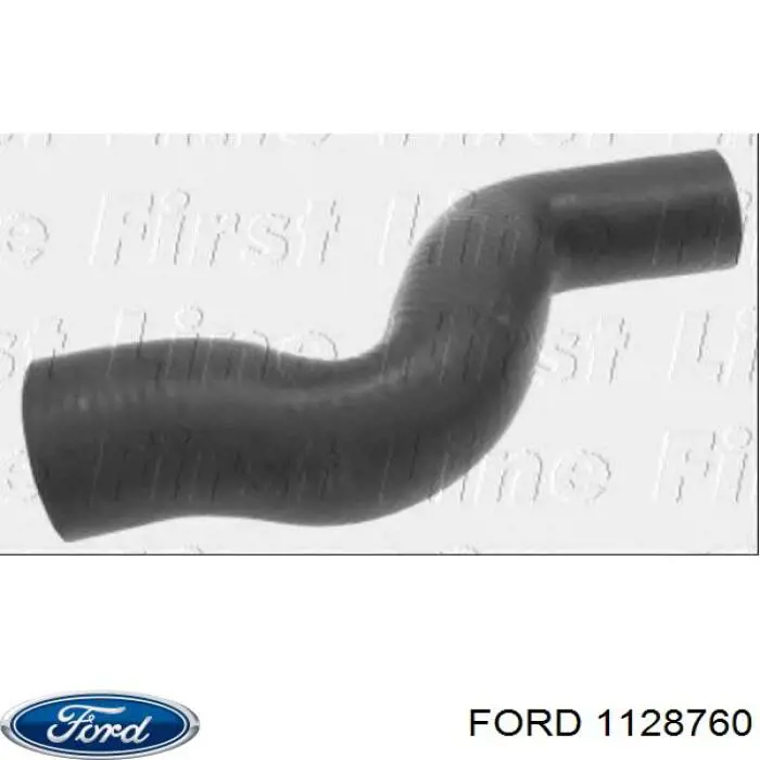 Do koszyka 1128760 Ford Przewód (króciec) intercoolera