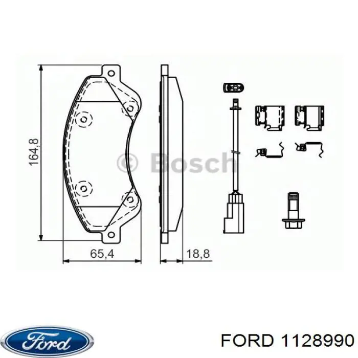 Do koszyka 1128990 Ford Koło zamachowe silnika