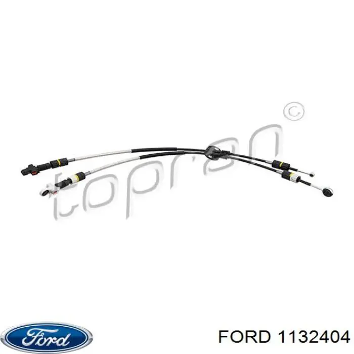 Linka dźwigni zmiany biegów podwójna Ford XS4R7E395HD cena, od 96,10 USD
