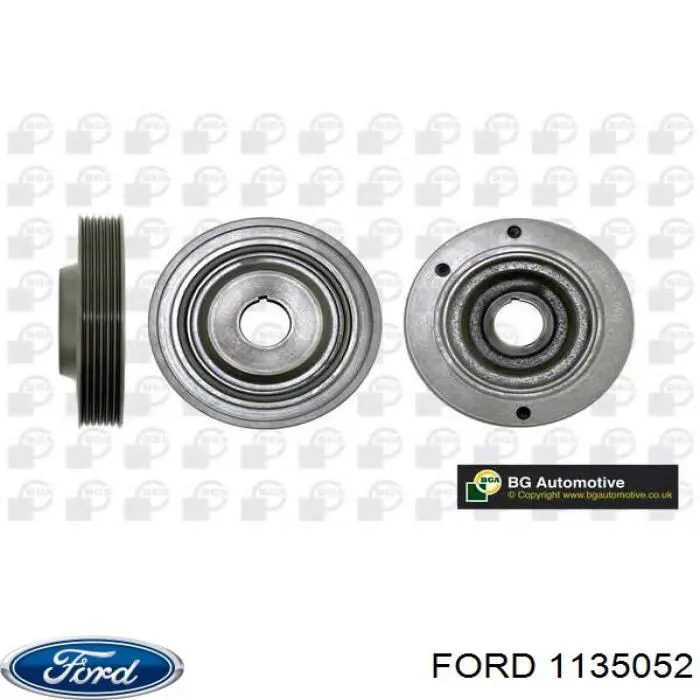 Koło pasowe wału korbowego 1135052 Ford