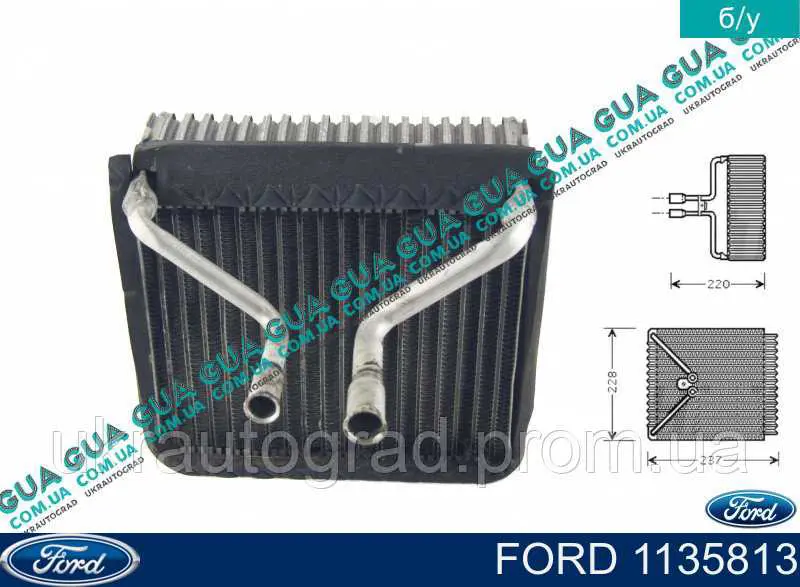 1135813 Ford Parownik klimatyzacji