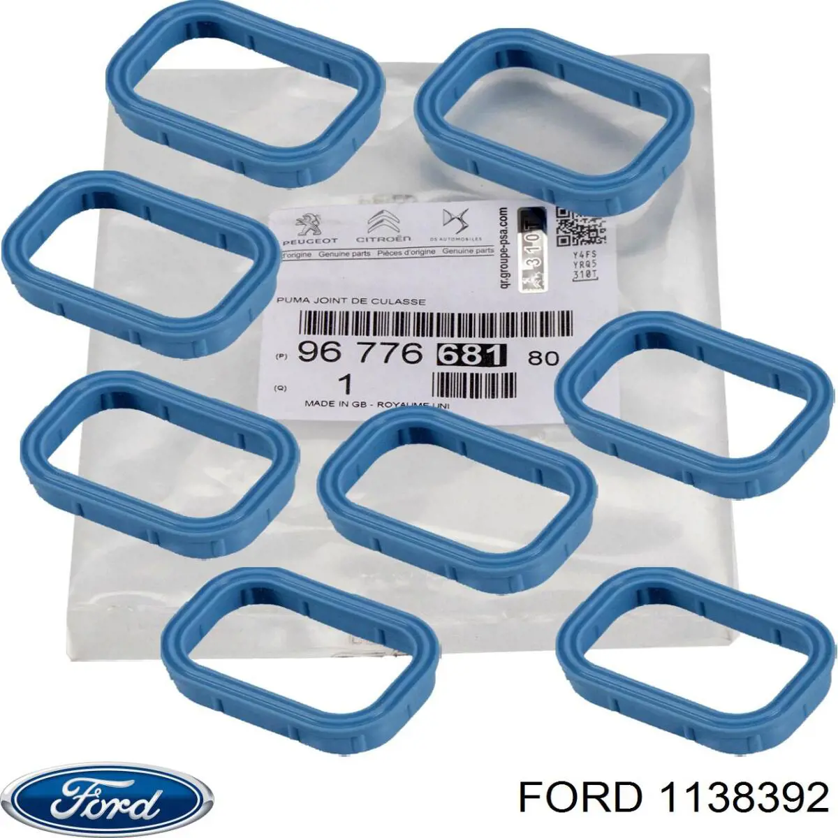 1138392 Ford Uszczelka kolektora ssącego