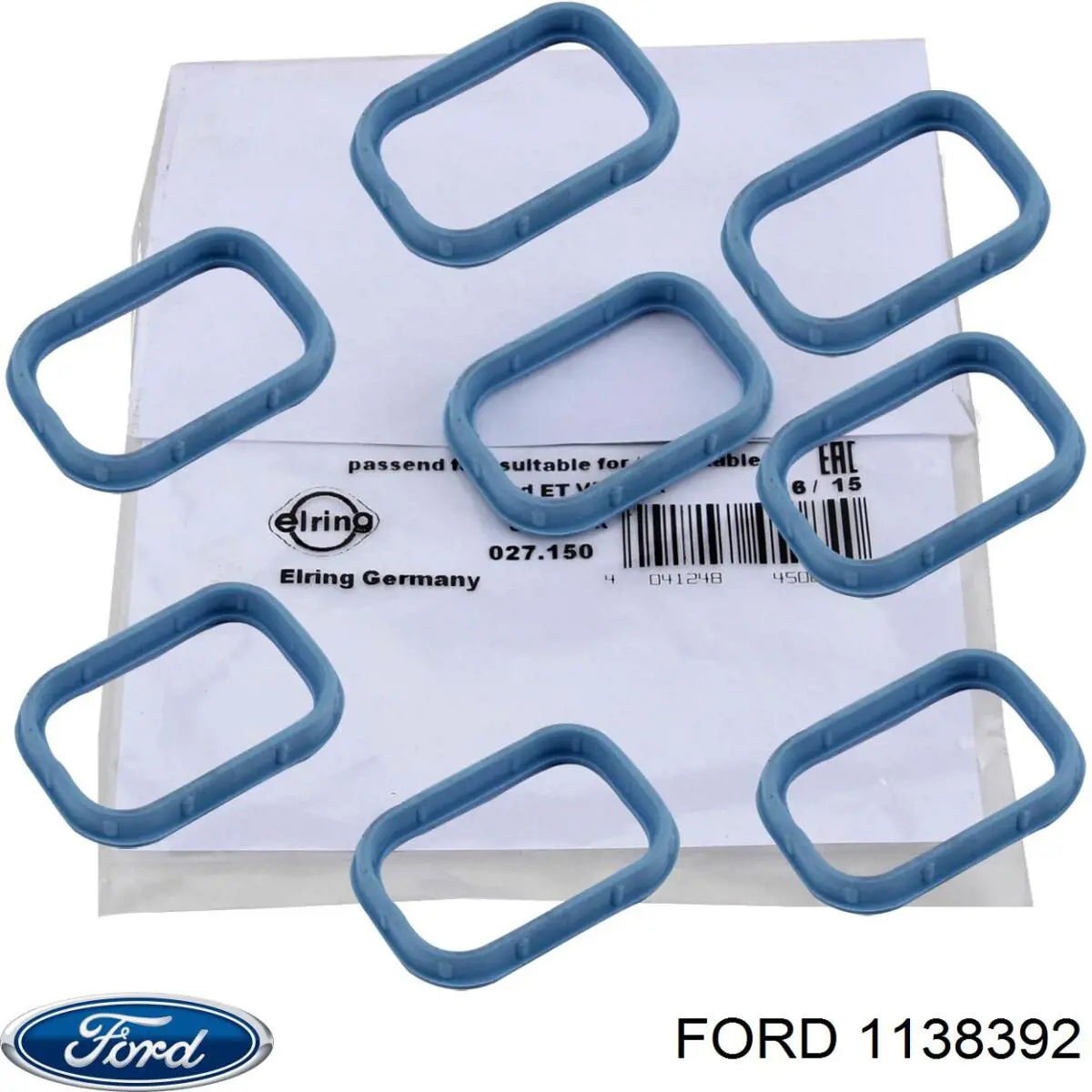 Do koszyka 1138392 Ford Uszczelka kolektora ssącego