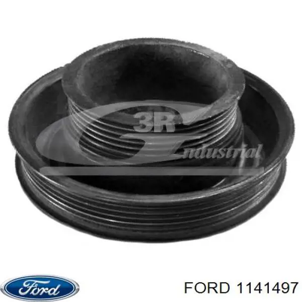Do koszyka 1141497 Ford Koło pasowe wału korbowego