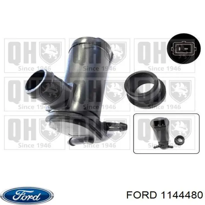 Pompka spryskiwacza szyby przedniej/tylnej Ford 1144480 cena, od 10,94 USD