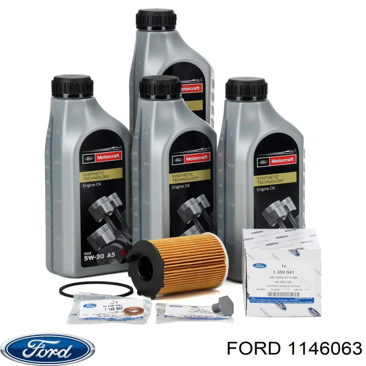 Do koszyka 1146063 Ford Korek miski olejowej silnika