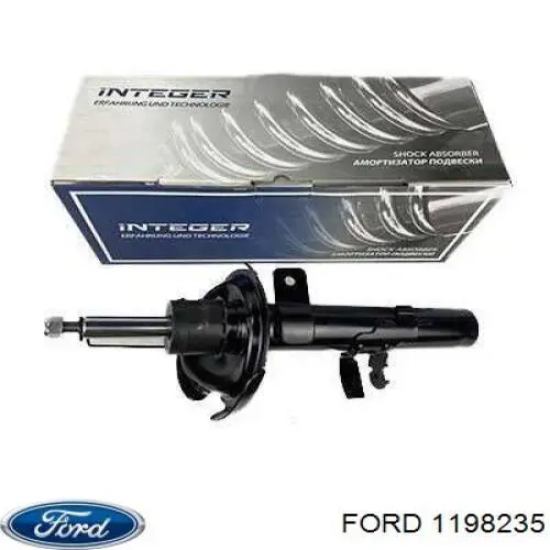 Do koszyka 1198235 Ford Poduszka amortyzatora przedniego