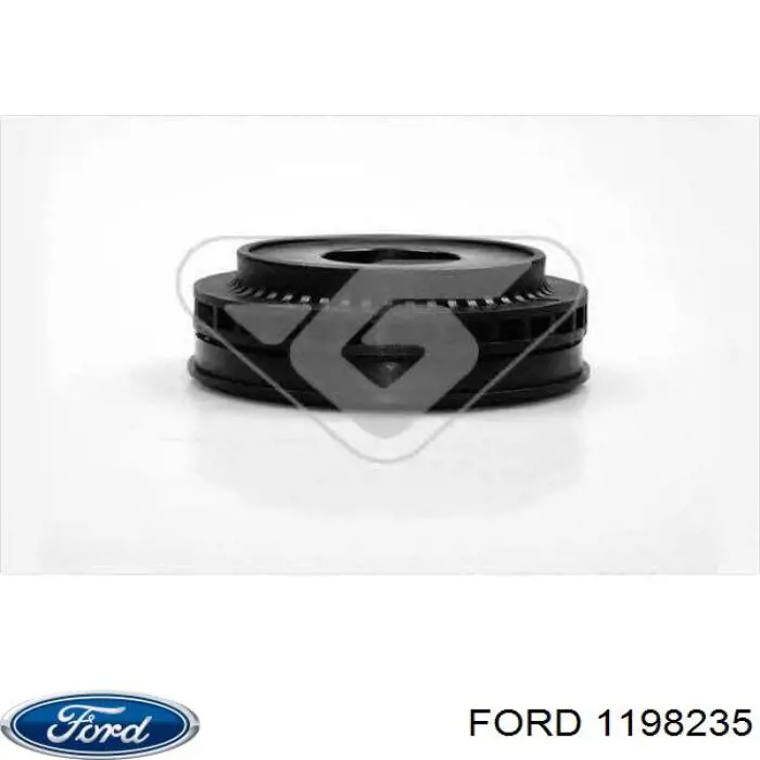 Do koszyka 1198235 Ford Poduszka amortyzatora przedniego