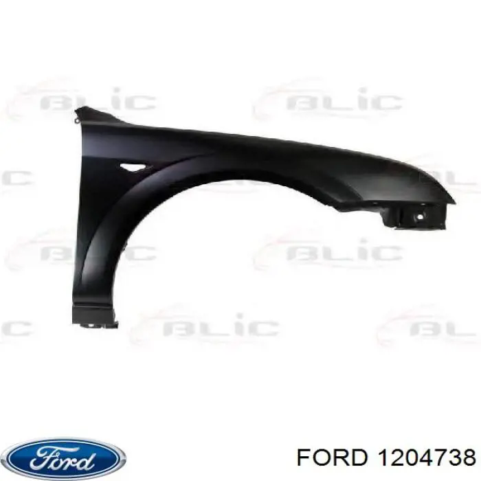 1204738 Ford Błotnik przedni prawy