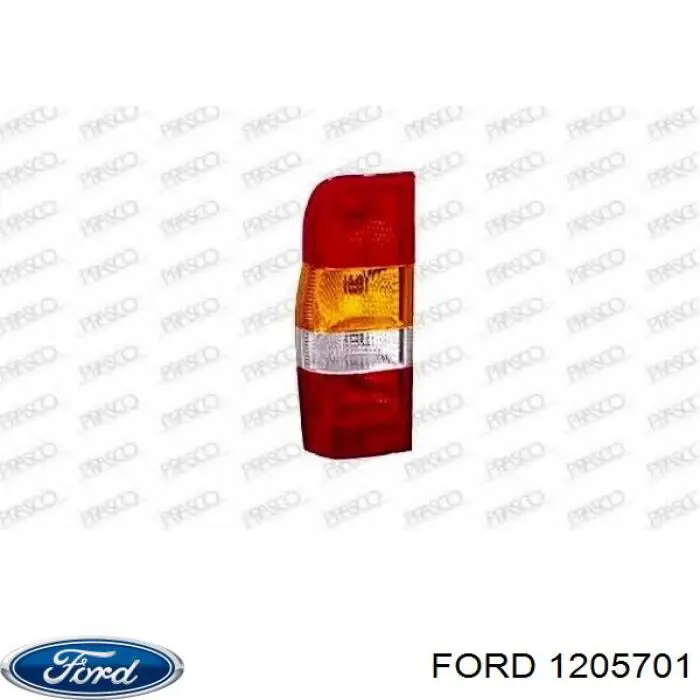 Do koszyka 1205701 Ford Lampa zespolona tylna prawa