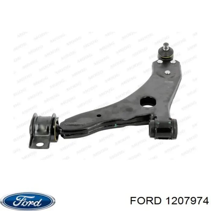 Do koszyka 1207974 Ford Wahacz zawieszenia przedniego dolny lewy