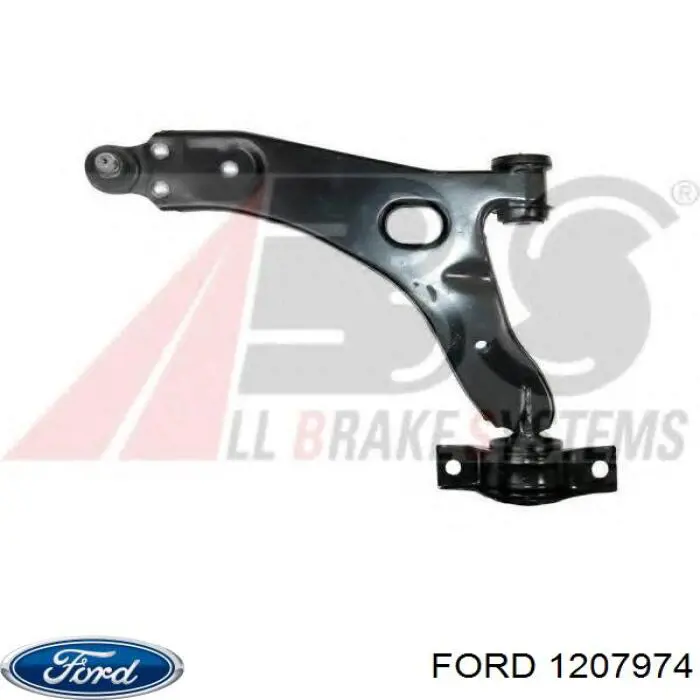 1207974 Ford Wahacz zawieszenia przedniego dolny lewy
