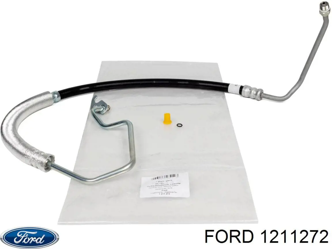 1211272 Ford Przewód hydraulicznego układu wspomagania wysokiego ciśnienia, od pompy do maglownicy (mechanizmu)